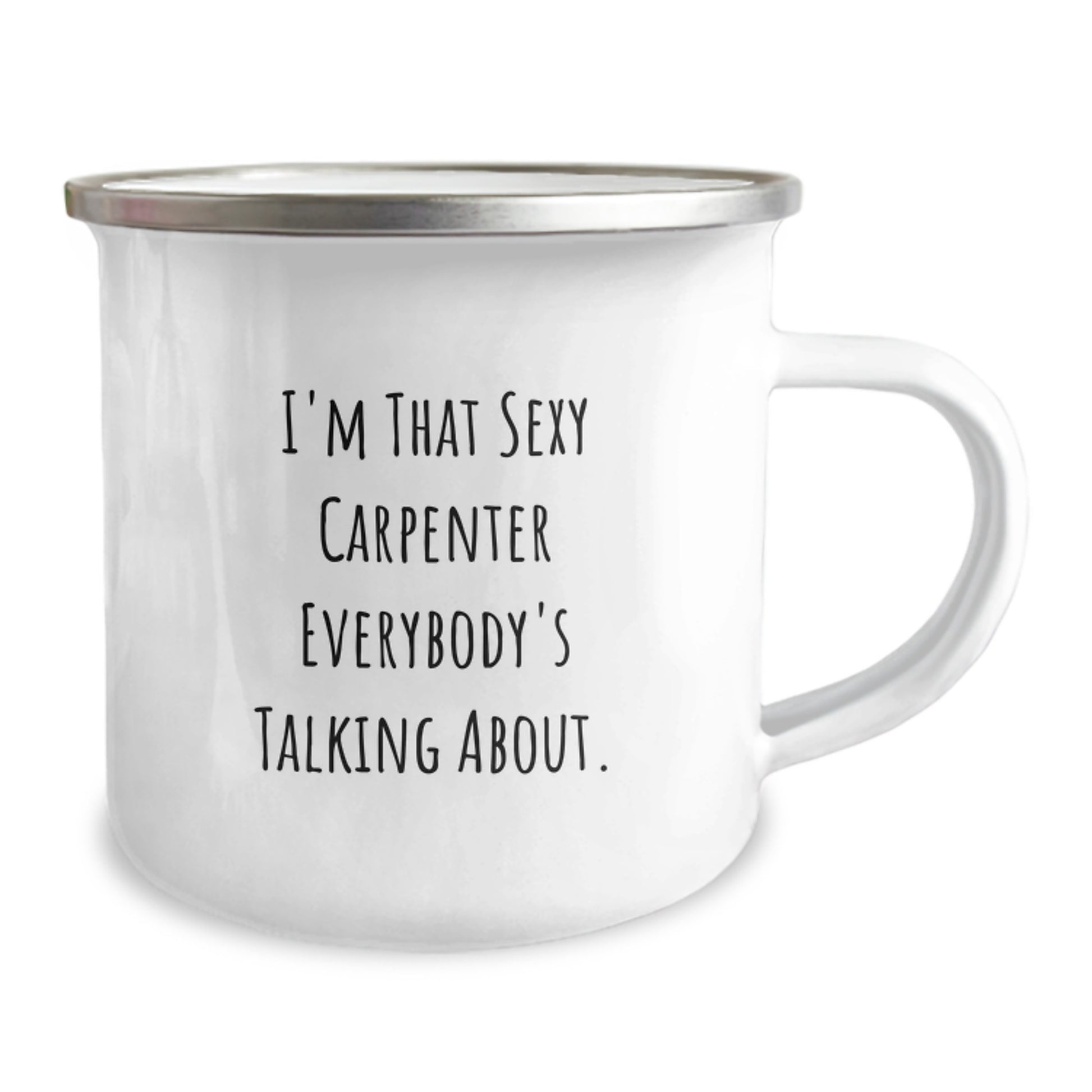 Funny Sexy Carpenter Gifts from Friends, Men, Women to Carpenter Men for Christmas Unique Camping Mug - Image 2