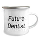 Funny Future Dentist Gifts from Men to Women - Camping Mug for Dentist Friends and Family - Unique Christmas Unique Gifts - Image 2