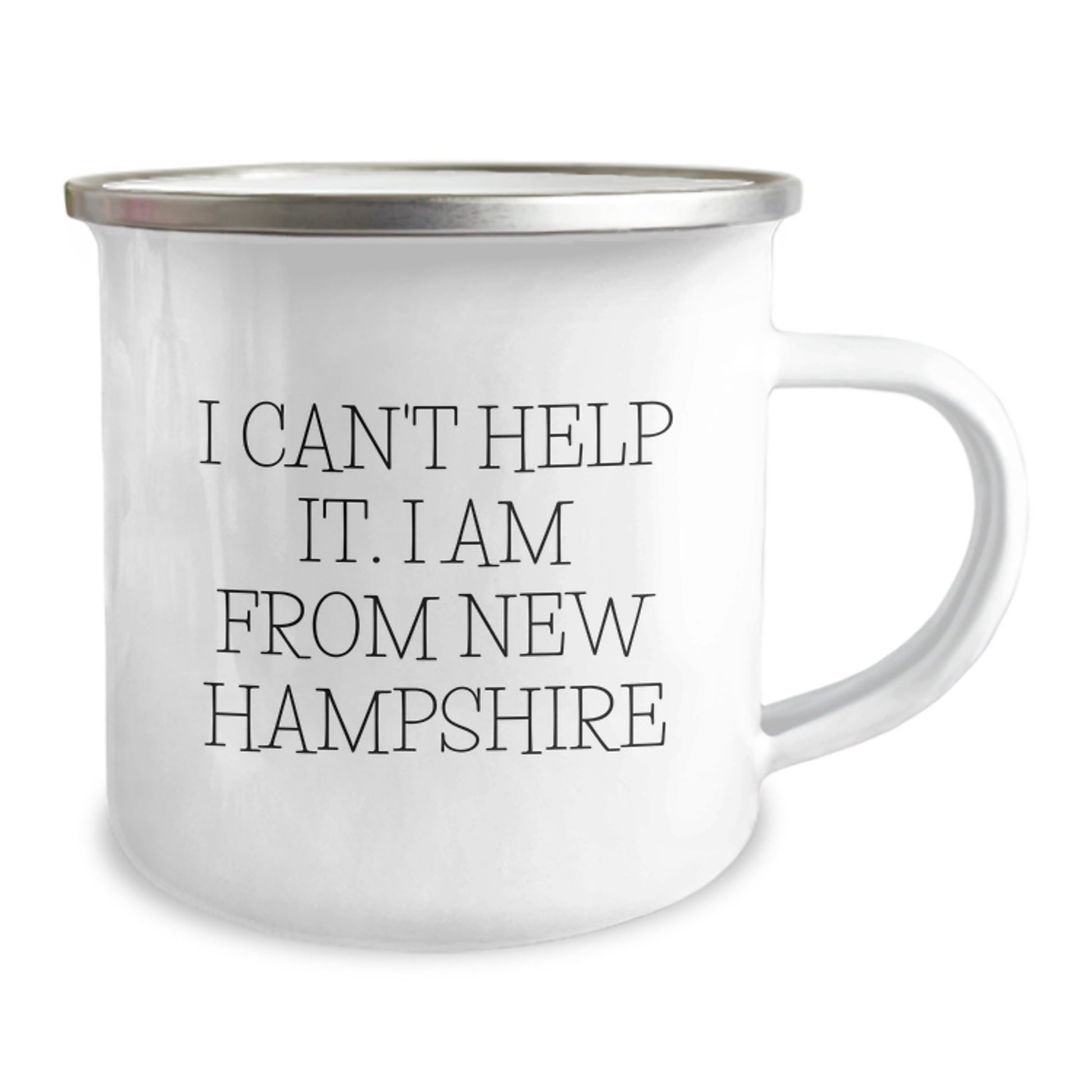 Gifts from New Hampshire Lovers for New Hampshire Camping Enthusiasts, Unique Christmas Unique Gifts from Friends, Funny Quote about Love for the Granite State, Camping Mug for Men or Women - Image 2