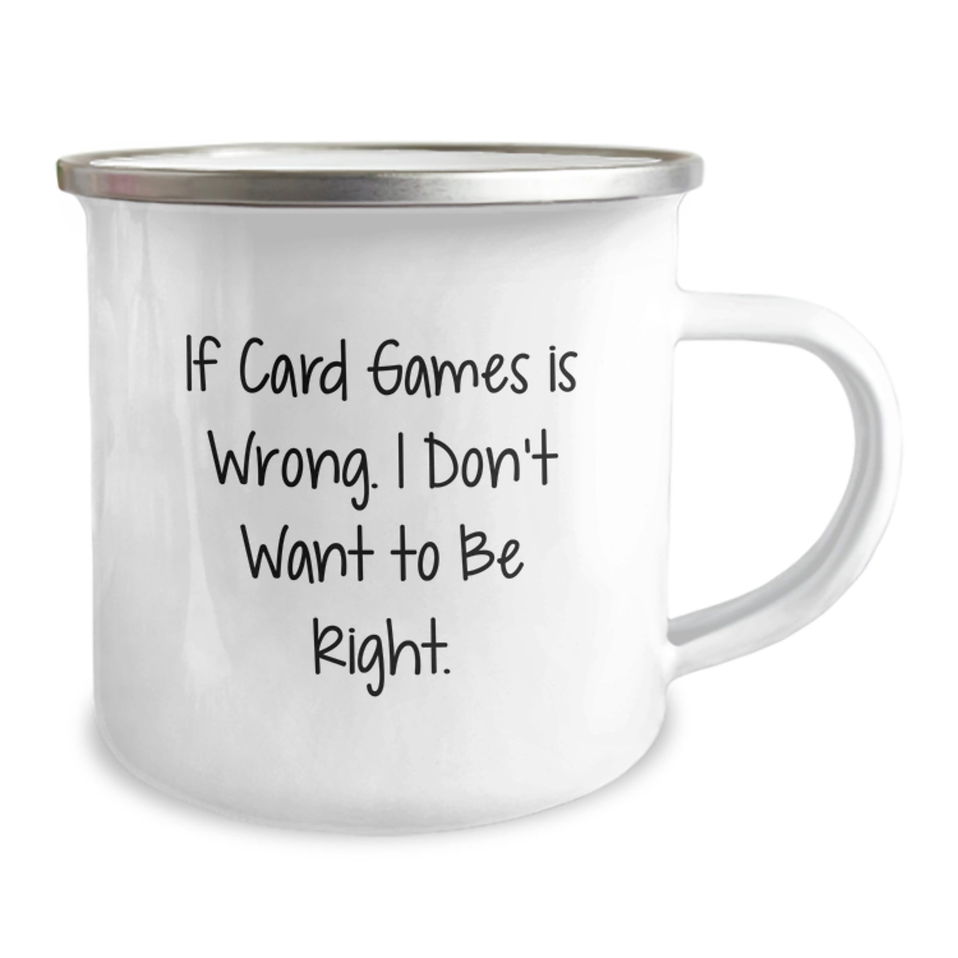 Funny Card Games Inspired Camping Mug Gifts from Men for Friends and Family - Christmas Unique Presents - Image 2