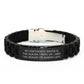 Portuguese Water Dog Gifts, Funny Quote Glide lock Clasp Birthday Unique Gifts from Men to Friends - 'My Portuguese Water Is The Reason I Wake Up...and The Reason I'm Always Late' - Image 1