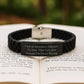 Insurance Adjuster Gifts, Funny Quote Jewelry, Glide lock Clasp Black Stainless Steel Silicone Adjustable Bracelet for Graduation, Gifts from Friends for Insurance Adjuster to Remember - Image 2