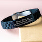 Unique Christmas Unique Gifts for Crime Scene Technician Men - Inspirational Glide lock Clasp Bracelet, Funny Quote 'This Is What An Awesome Crime Scene Technician Looks Like', Gifts from Husband - Image 3