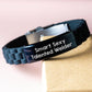 Welder Gifts from Friends, Funny Smart Sexy Talented Welder Quote, Glide lock Clasp Black Stainless Steel Silicone Adjustable Bracelet for Men Graduation Unique Gifts - Image 3