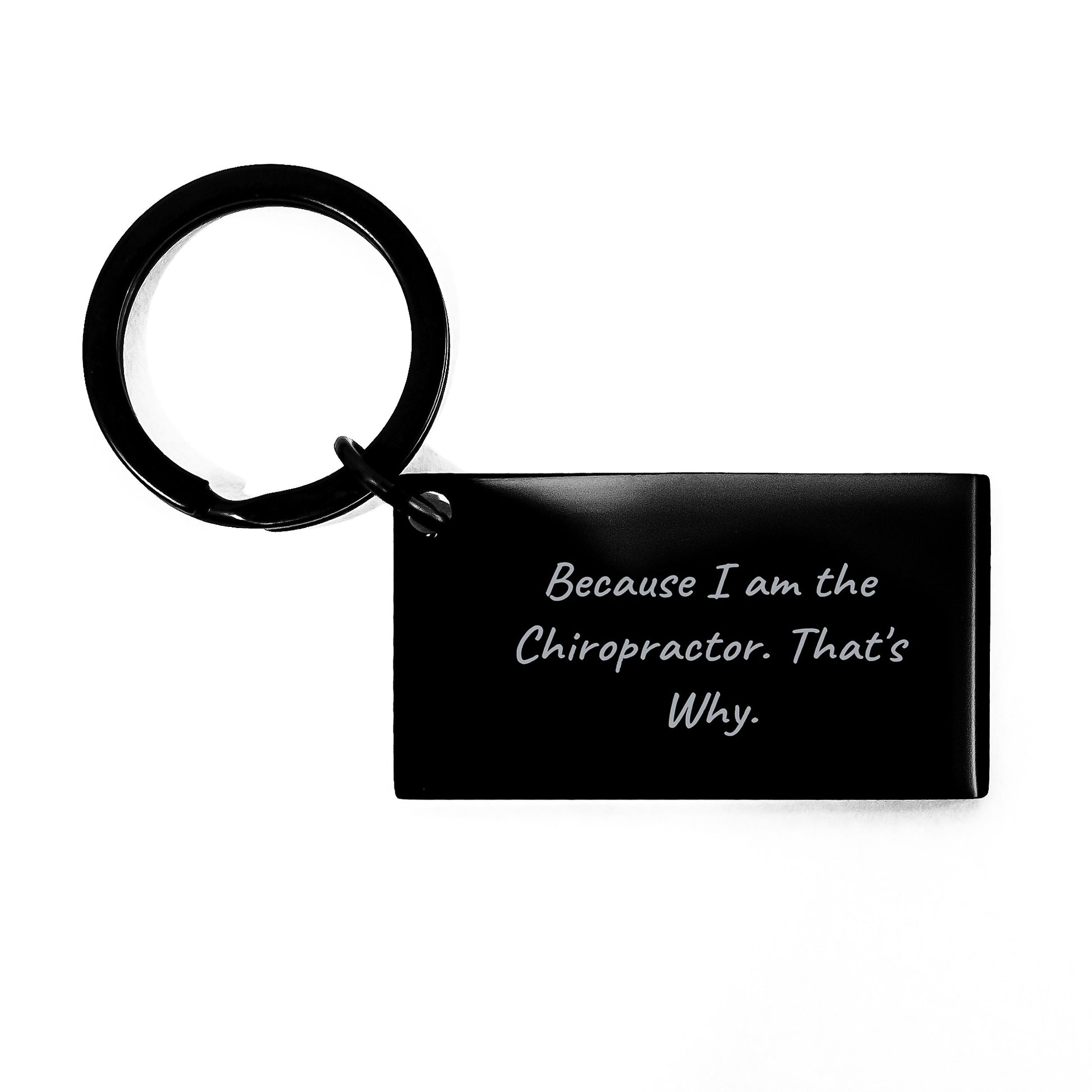 Chiropractor Gifts for Graduation - Keychain with Funny Quote - Gifts from Chiropractors to Chiropractors, Friends, Coworkers, or Family - Image 1