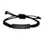 Funny Portuguese Water Dog Birthday Unique Gifts from Friends - My Portuguese Water Is The Reason I Wake Up...and The Reason I'm Always Late Rope Bracelet for Portuguese Water Dog Lovers - Image 1
