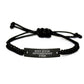 Funny Optometrist Rope Bracelets Gifts from Family or Friends for Optometrist Men and Women - Christmas Unique Presents - Image 1