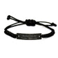 Trucker Rope Bracelet, Funny Gifts from Dad for Trucker, Adjustable Rope Jewelry for Graduation, Because I Am The Trucker. That's Why., Unique Men's Gift Ideas for Friends and Family - Image 1