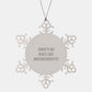 Massachusetts Christmas Unique Gifts from Massachusetts Lover - Funny Snowflake Ornament for Massachusetts Resident Men Women Friends Family - Image 1