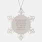 Portuguese Water Dog Lovers Funny Gift, Snowflake Ornament Gifts from Men to Portuguese Water Dog, Unique Christmas Unique Gifts - Image 1
