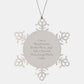 Maintenance Worker Mom's Cool Snowflake Ornament, Gifts from Mom to Maintenance Worker, Unique Christmas Unique Gifts - Image 1