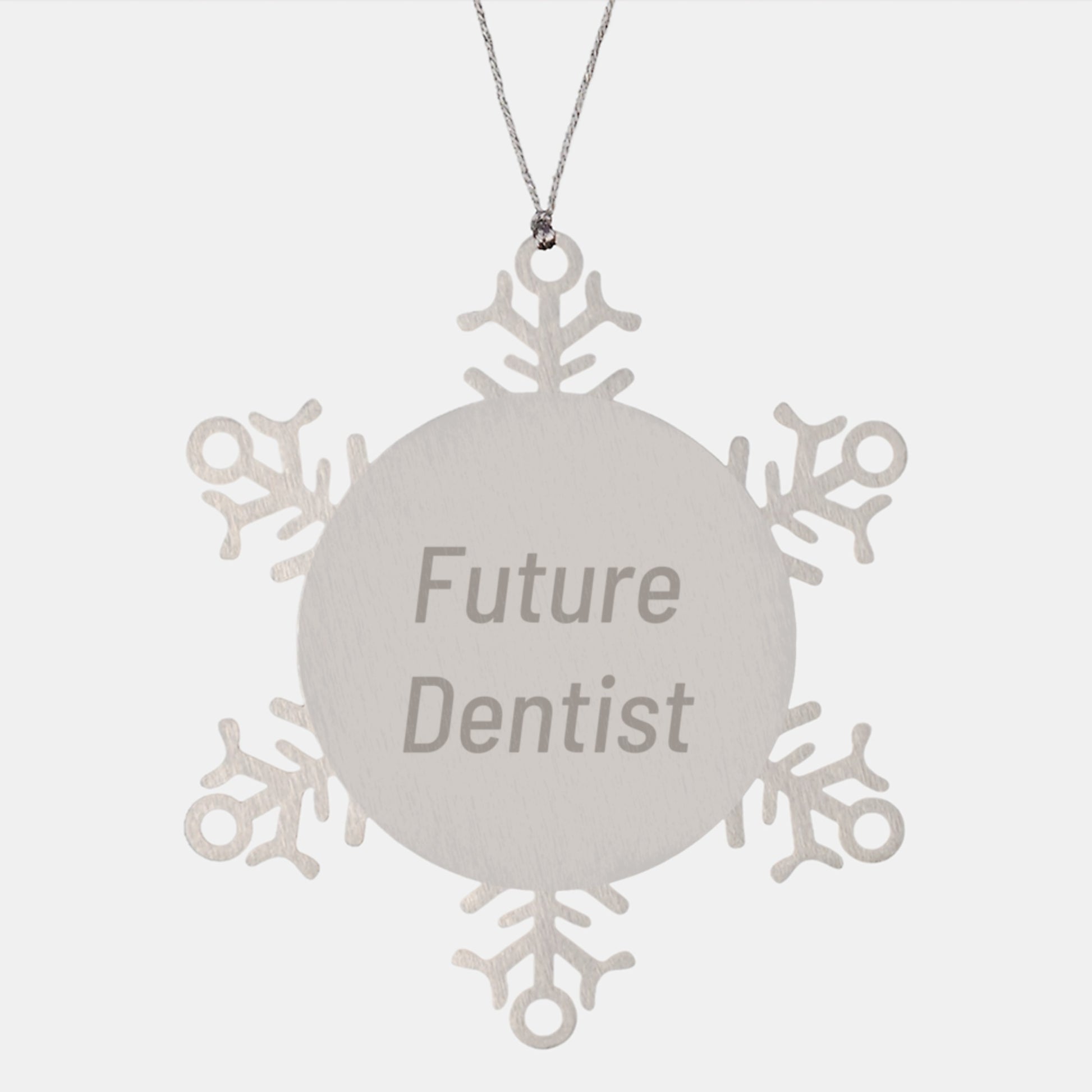 Snowflake Dentist Ornament Gifts from Future Dentist for Friends Family Coworkers - Image 1