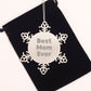 Funny Mom Gifts from Family, Best Mom Ever Snowflake Ornament, Christmas Unique Gifts for Mom - Image 2