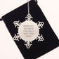 Being My Sister Is The Only Gift You Need Funny Snowflake Ornament for Sister Gifts - Image 2