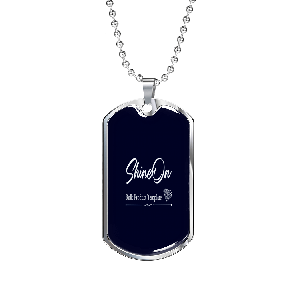 Graphical Dog Tag - Etsy Template