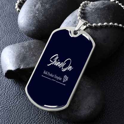 Graphical Dog Tag - Etsy Template
