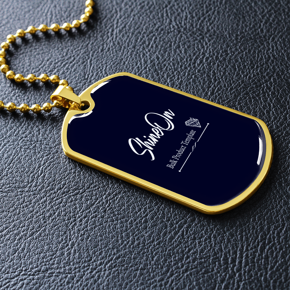 Graphical Dog Tag - Etsy Template