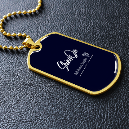 Graphical Dog Tag - Etsy Template