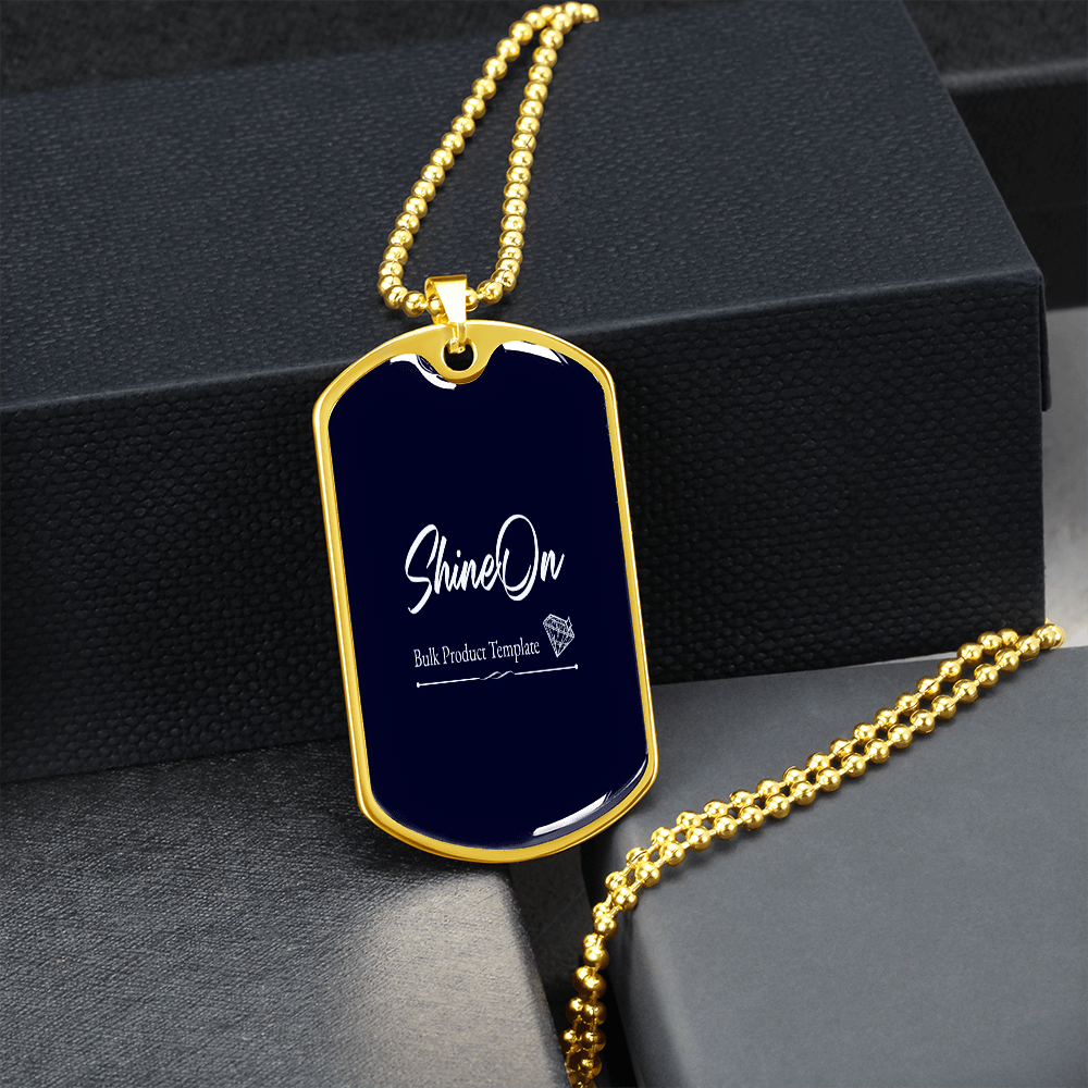 Graphical Dog Tag - Etsy Template