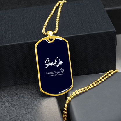 Graphical Dog Tag - Etsy Template