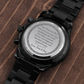 Engraved Mens Watch, Wrist Watch, Engraved Watch, Engraved Watch For Son, Gift For Son From Dad, Wedding Gift For Son, Birthday For Son