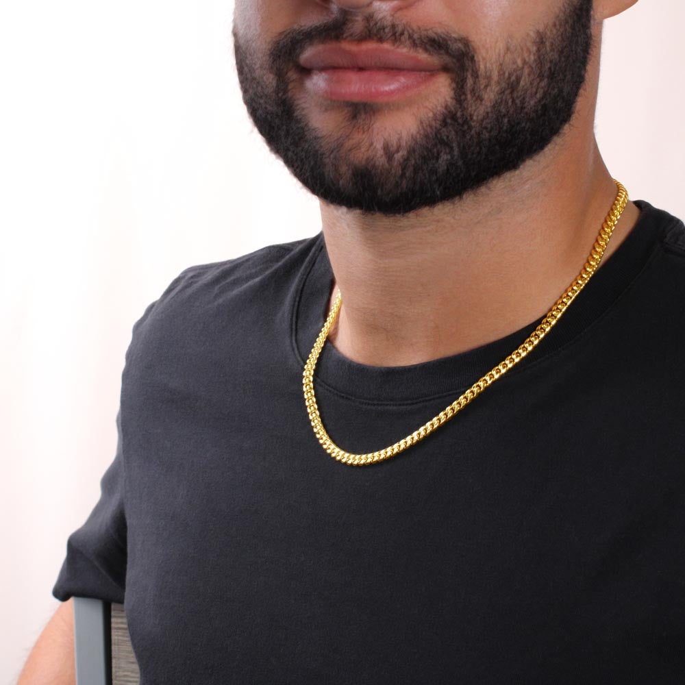 My Romantic Boyfriend Cuban Chain - Necklace