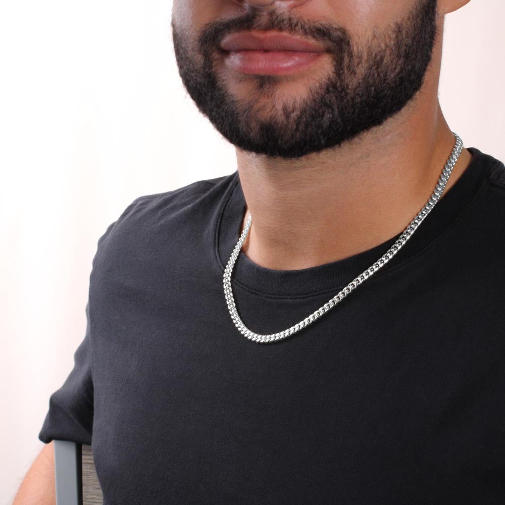 My Romantic Boyfriend Cuban Chain - Necklace