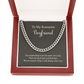 My Romantic Boyfriend Cuban Chain - Necklace