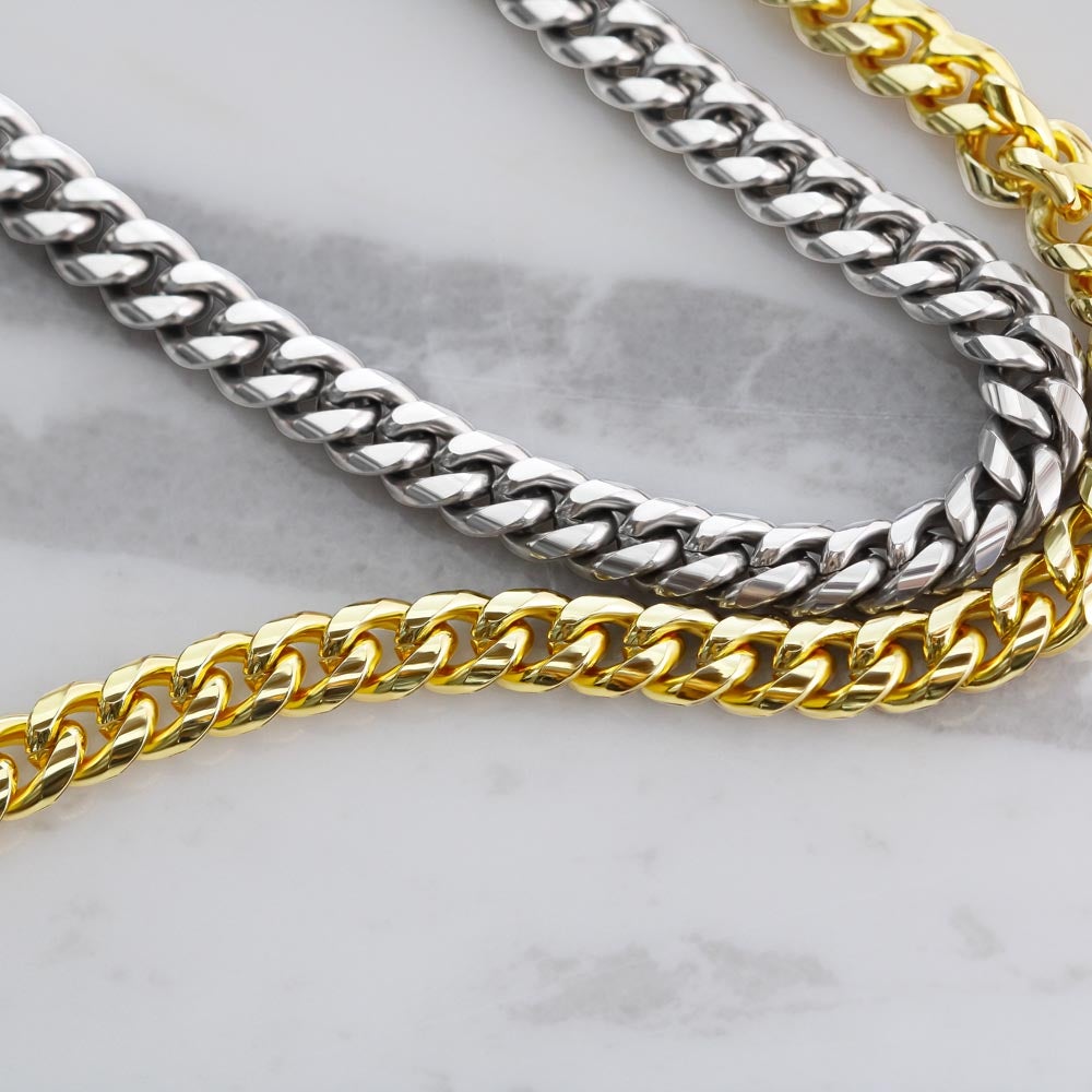 My Romantic Boyfriend Cuban Chain - Necklace