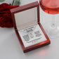 Mothers Day Gifts From Son, Mommy Necklace, Gift Idea For Mother, Mother Gift Necklace, Birthday,  Message Card Jewelry