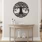 Tree Of Life, Gift for Her, Door Hanging, Metal Wall Hanging, Gift for Him, Wall Decoration, Living Room Wall Art