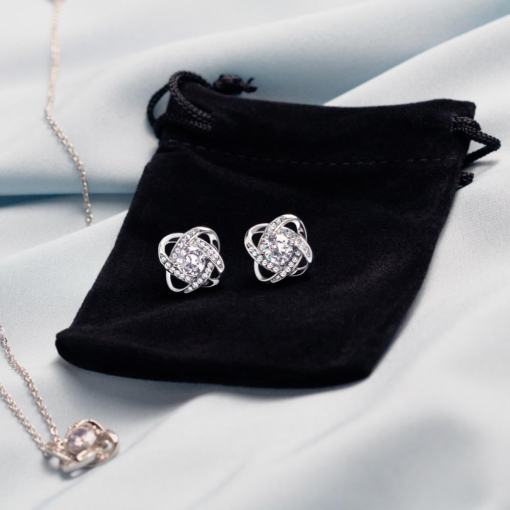 Z-Etsy - Love Knot & Earrings