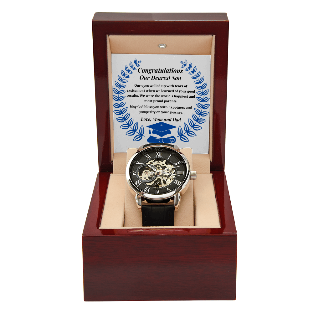 Special Gift For Son, Graduation Gift High School Boy, College Graduation, Watch For Men - SFP01A