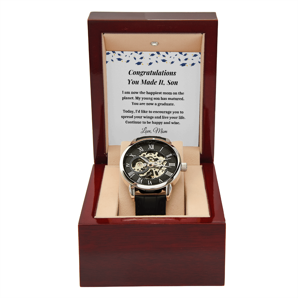 Graduation Gift Him, Graduation Gift Son, Graduation Gifts 2022, Watch For Men - SFM01A