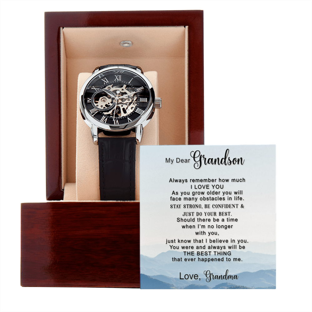 My Dear Granson, Grandson Birthday, Granny's Little Man, Grandson Gift, Gifts for Grandson-GRNDSMAOP