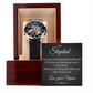 Stepdad Gift from Son,  Open Watch Gift for Father's Day DADFS01B