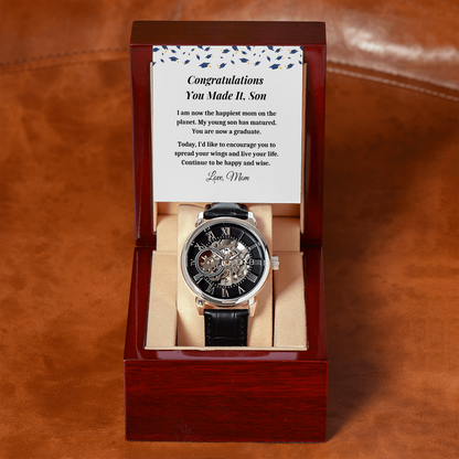 Graduation Gift Him, Graduation Gift Son, Graduation Gifts 2022, Watch For Men - SFM01A