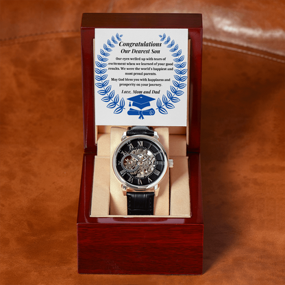 Special Gift For Son, Graduation Gift High School Boy, College Graduation, Watch For Men - SFP01A