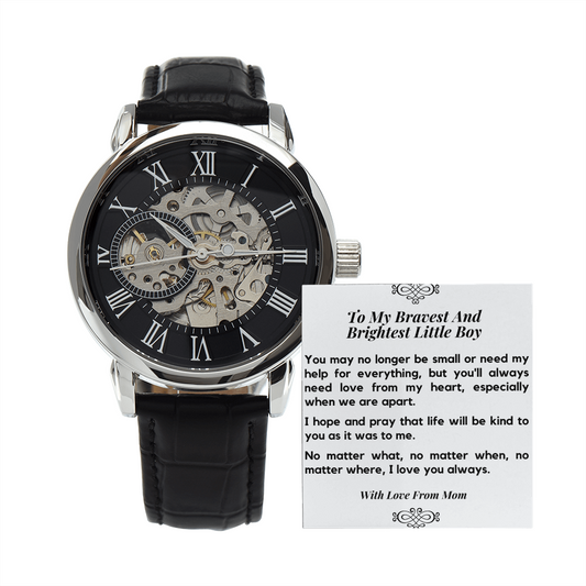 Watch For Son, A Gift  For My Son, Wedding Gift For Son, Watch For Men, Birthday For Son, Gift For Teen Son - SFM02OW