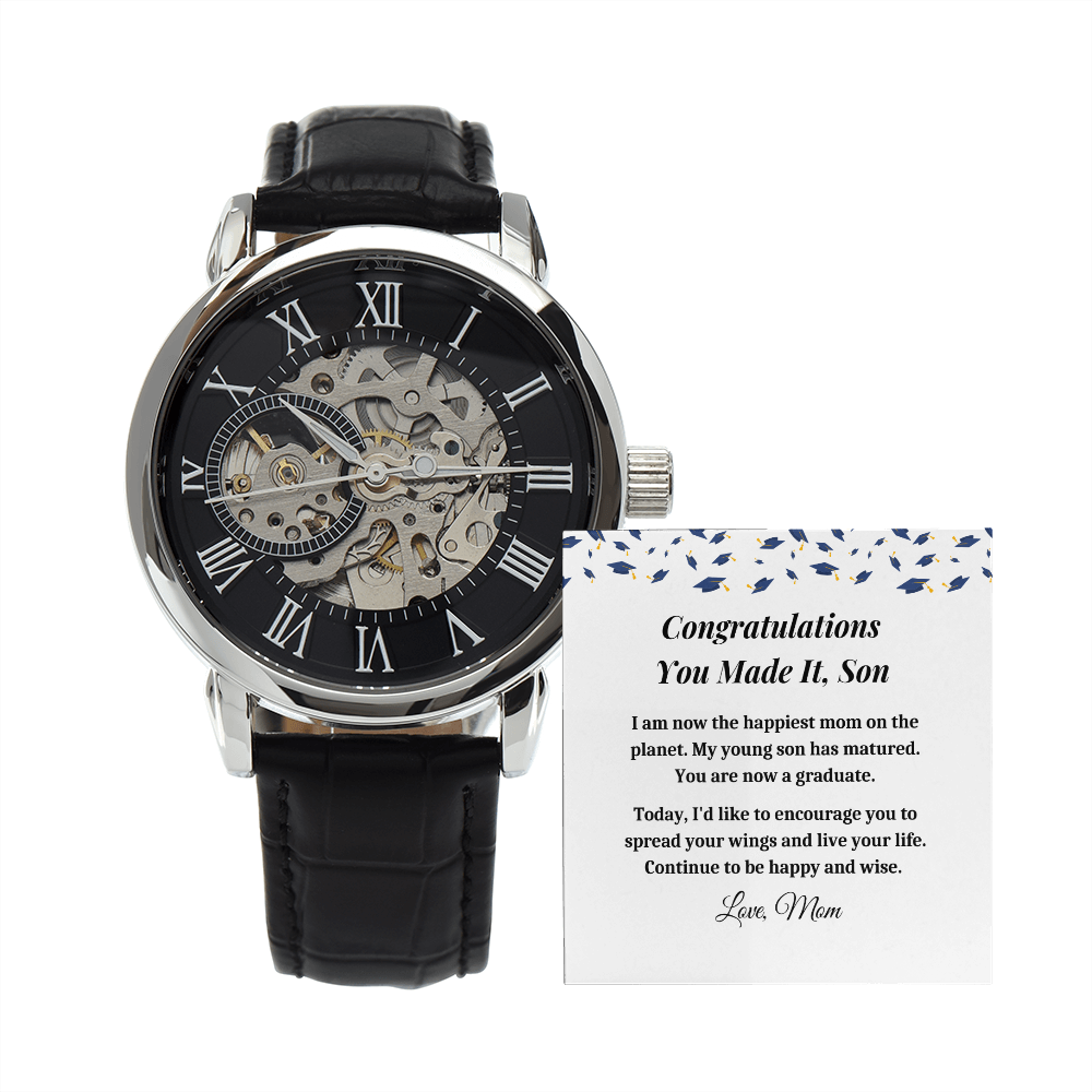 Graduation Gift Him, Graduation Gift Son, Graduation Gifts 2022, Watch For Men - SFM01A