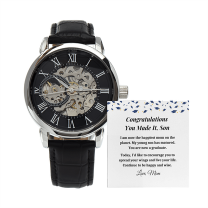 Graduation Gift Him, Graduation Gift Son, Graduation Gifts 2022, Watch For Men - SFM01A