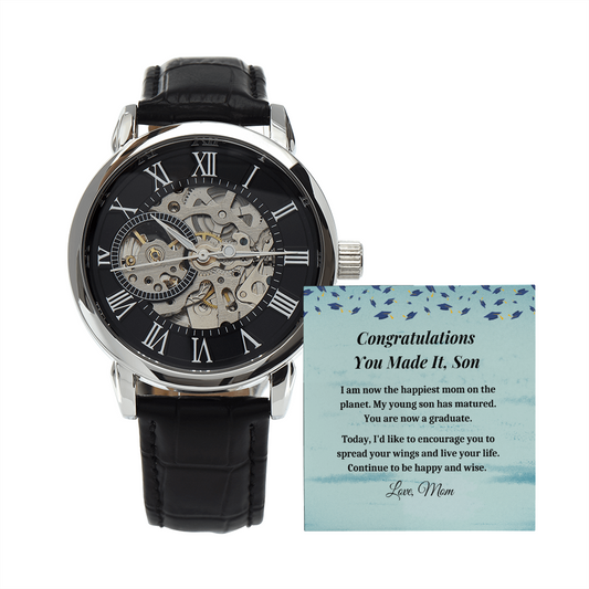 Graduation Gifts 2022 graduation, Son Graduation Day, College Graduation, Graduation Gift High School Boy, Special Gift For Son - SFM01