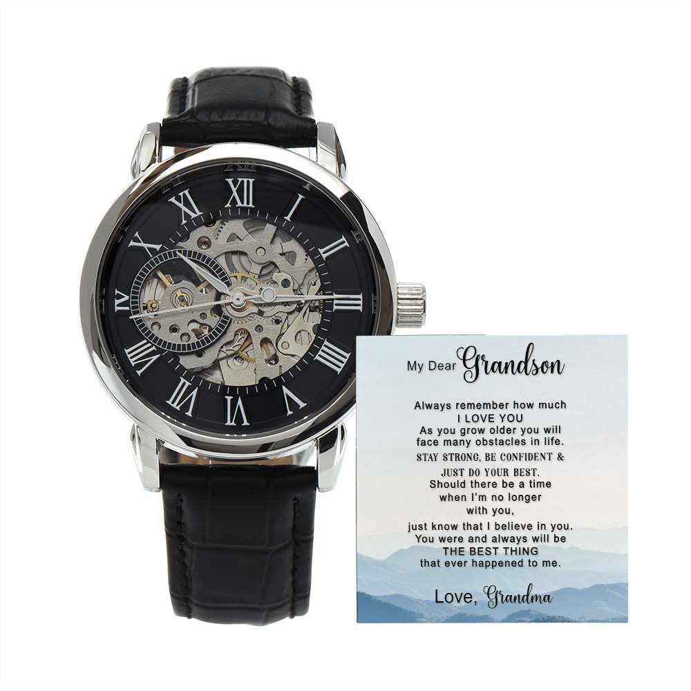 My Dear Granson, Grandson Birthday, Granny's Little Man, Grandson Gift, Gifts for Grandson-GRNDSMAOP