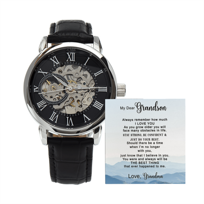 My Dear Granson, Grandson Birthday, Granny's Little Man, Grandson Gift, Gifts for Grandson-GRNDSMAOP