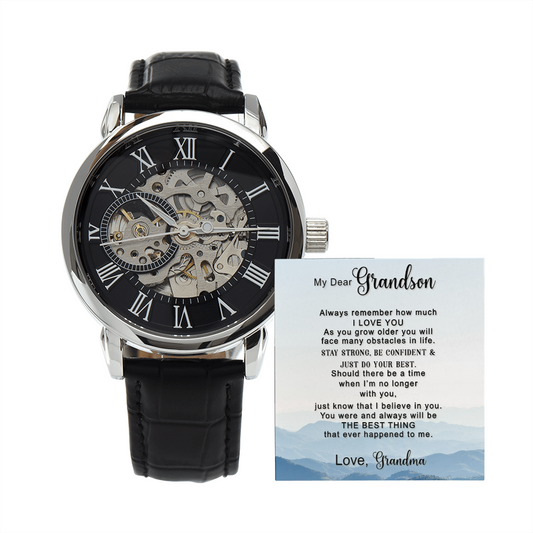 My Dear Granson, Grandson Birthday, Granny's Little Man, Grandson Gift, Gifts for Grandson-GRNDSMAOP