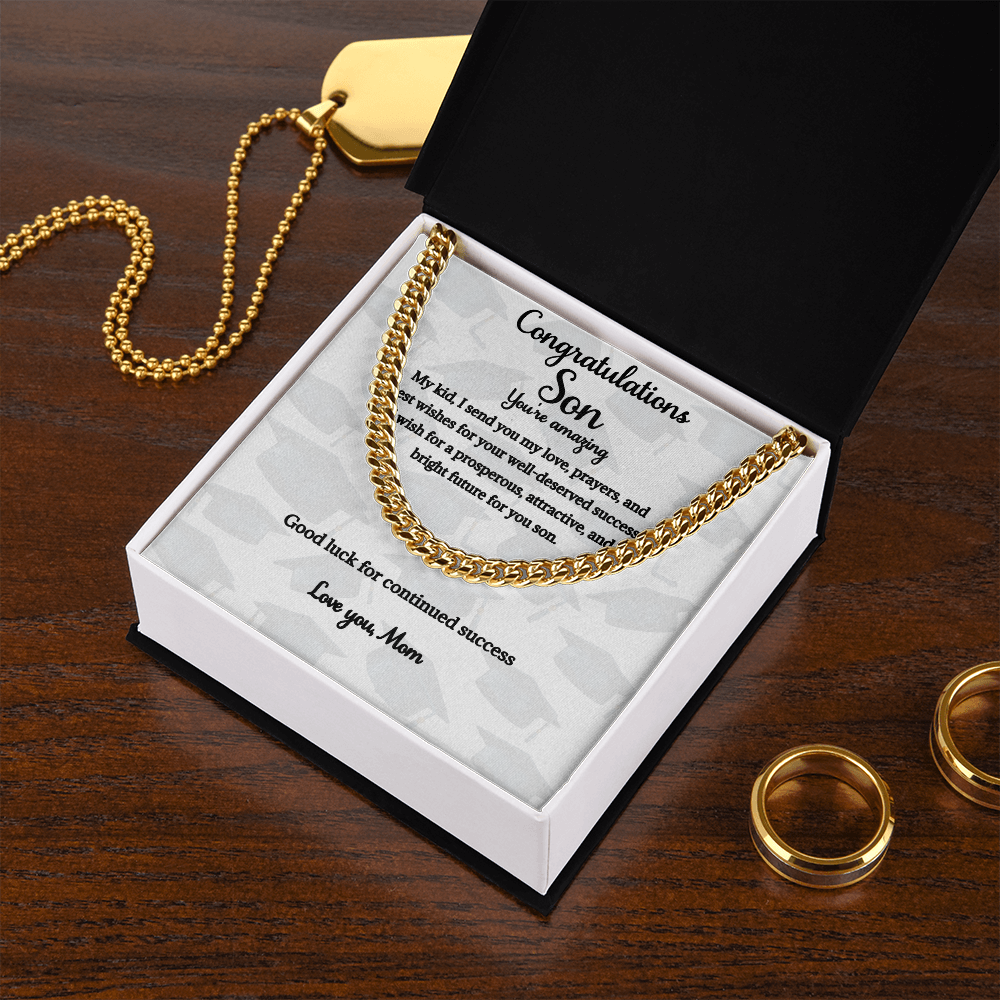 Son Graduation, Graduation Gifts 2022, Graduation Gift Him, Graduation Gift High School Boy - SFM01A