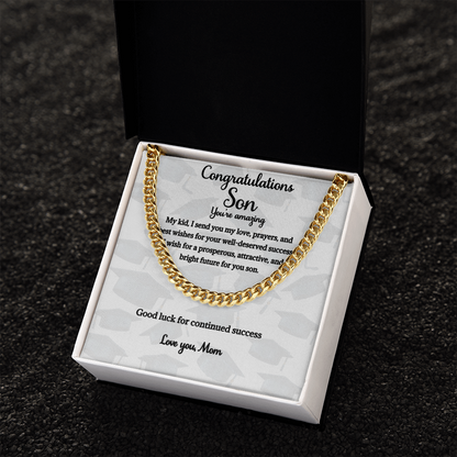 Son Graduation, Graduation Gifts 2022, Graduation Gift Him, Graduation Gift High School Boy - SFM01A