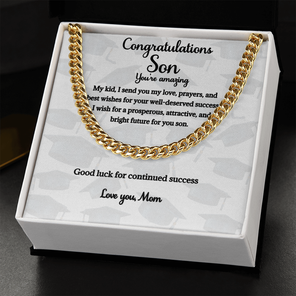 Son Graduation, Graduation Gifts 2022, Graduation Gift Him, Graduation Gift High School Boy - SFM01A