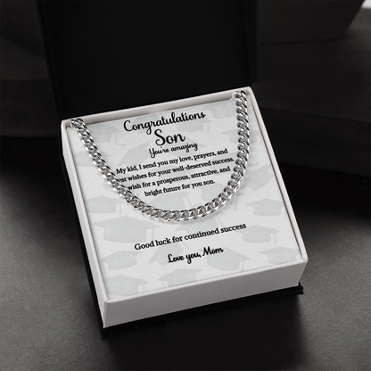 Son Graduation, Graduation Gifts 2022, Graduation Gift Him, Graduation Gift High School Boy - SFM01A