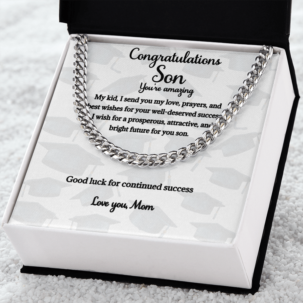 Son Graduation, Graduation Gifts 2022, Graduation Gift Him, Graduation Gift High School Boy - SFM01A